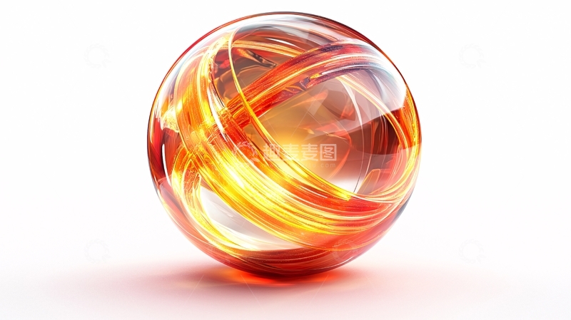 高清大图下载【趣麦麦图】-透明球体