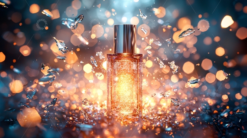 高清大图下载【趣麦麦图】闪耀香水瓶