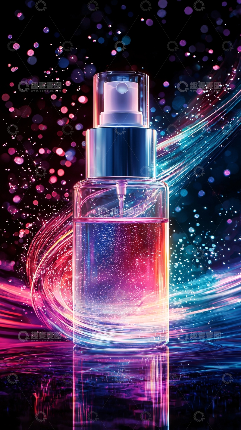 高清大图下载【趣麦麦图】梦幻喷雾瓶