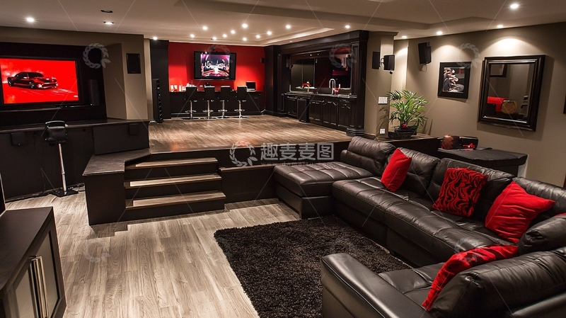 高清大图下载【趣麦麦图】豪华家庭影院
