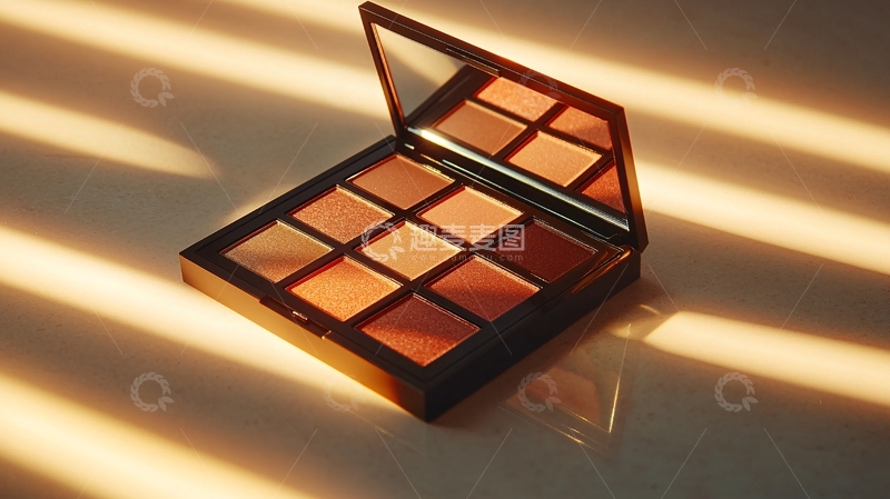 高清大图下载【趣麦麦图】大地色系眼影盘