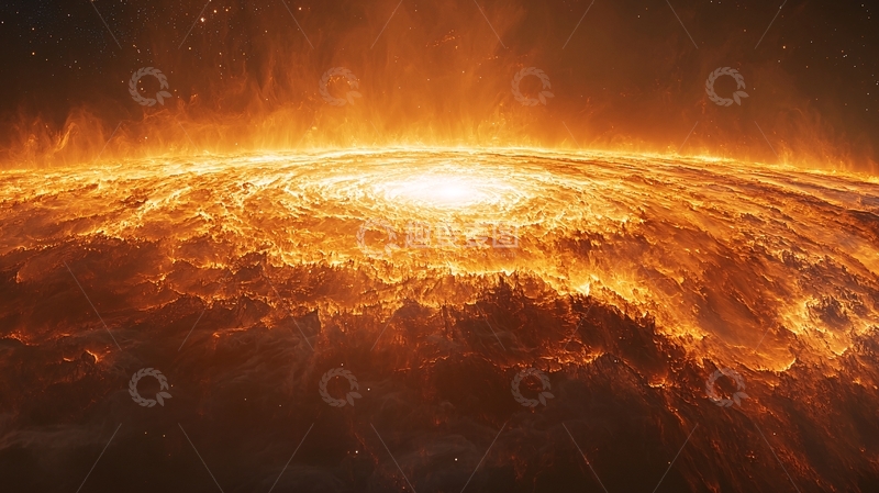 高清大图下载【趣麦麦图】燃烧的宇宙星云