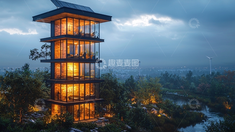 高清大图下载【趣麦麦图】夜景