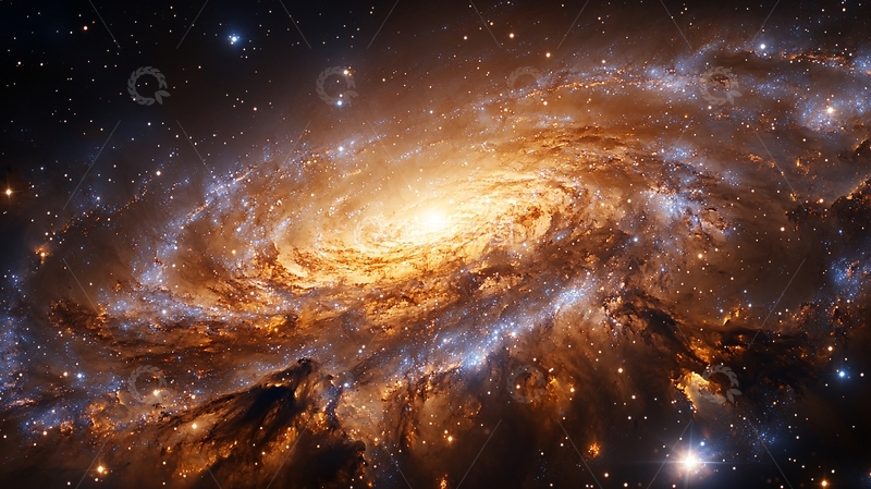 高清大图下载【趣麦麦图】宇宙螺旋星系