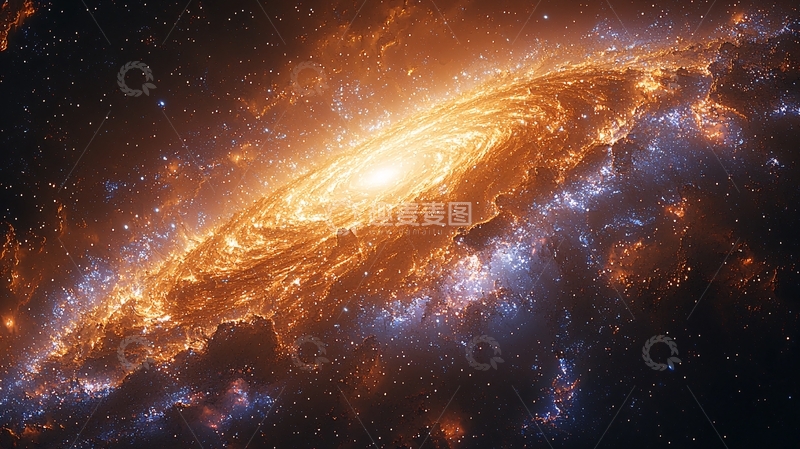 高清大图下载【趣麦麦图】宇宙星系旋涡