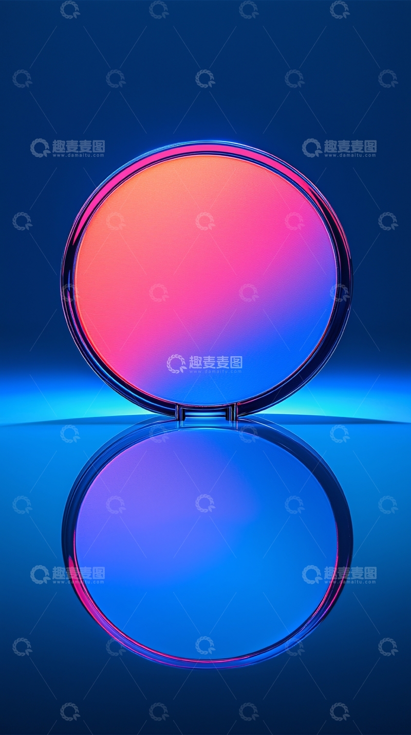 高清大图下载【趣麦麦图】圆形渐变光晕