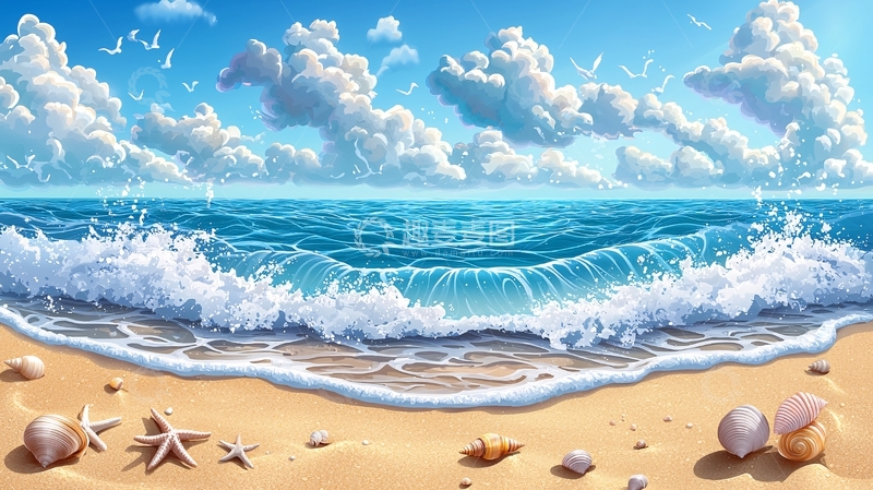 高清大图下载【趣麦麦图】海边风景3