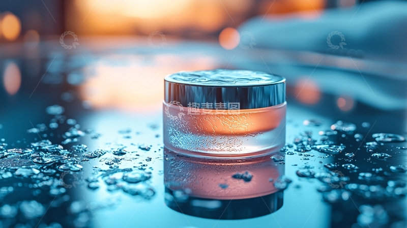 高清大图下载【趣麦麦图】晶莹剔透的护肤品