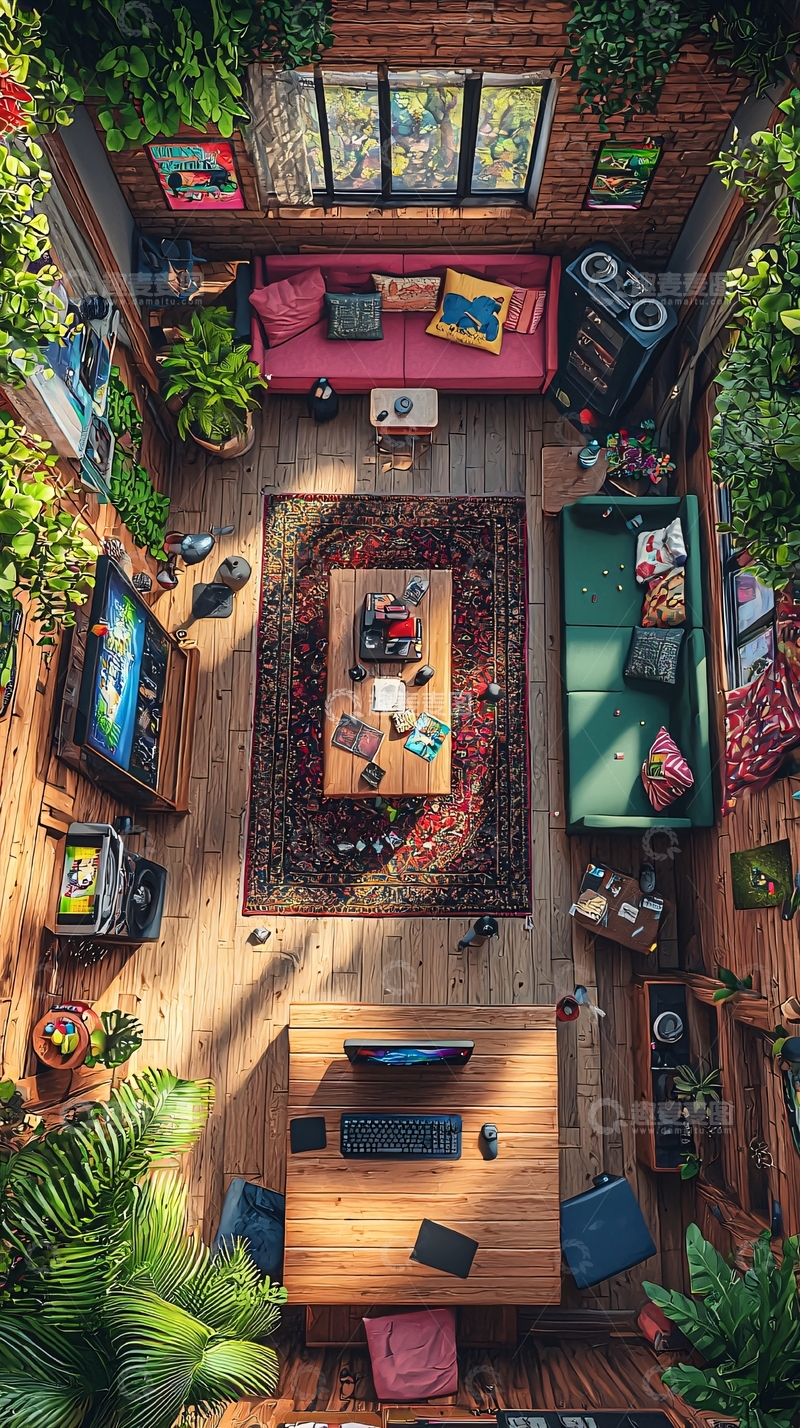 高清大图下载【趣麦麦图】室内植物