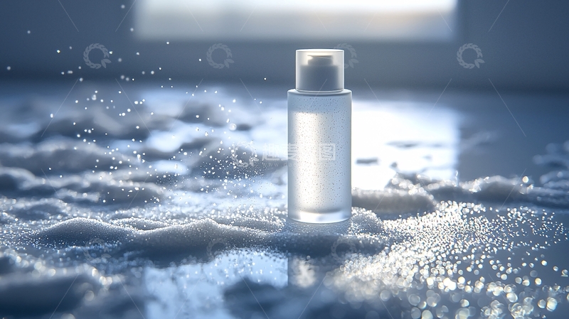 高清大图下载【趣麦麦图】洁白护肤品瓶