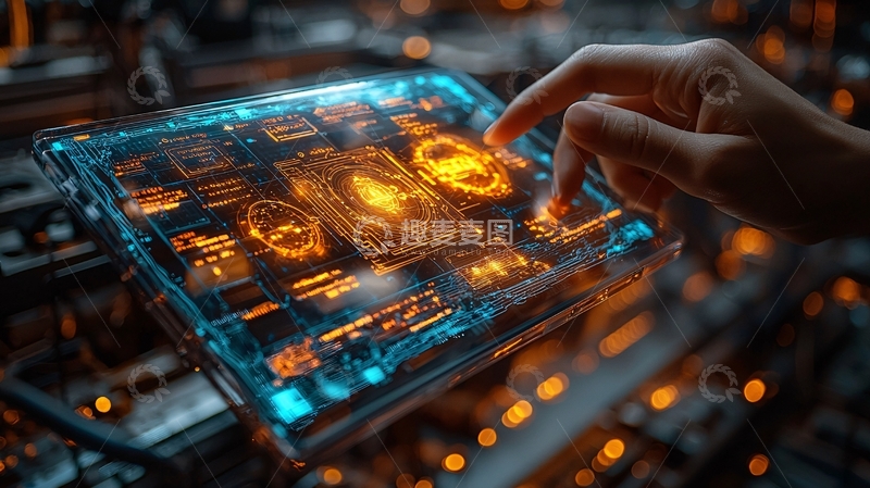 高清大图下载【趣麦麦图】未来科技