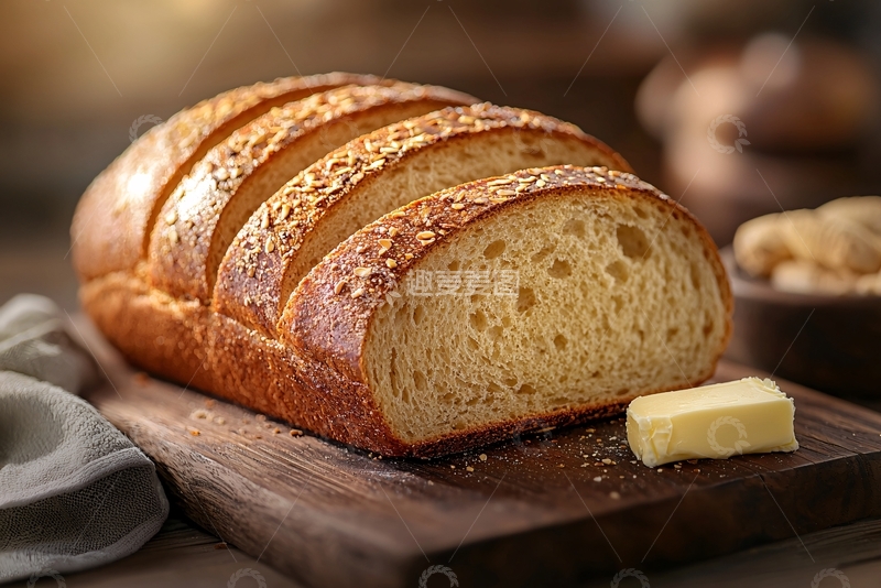高清大图下载【趣麦麦图】切片面包