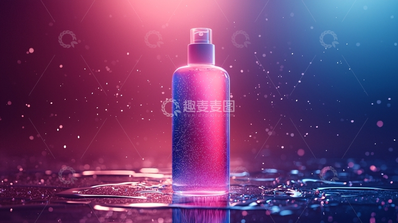 高清大图下载【趣麦麦图】炫彩喷雾瓶