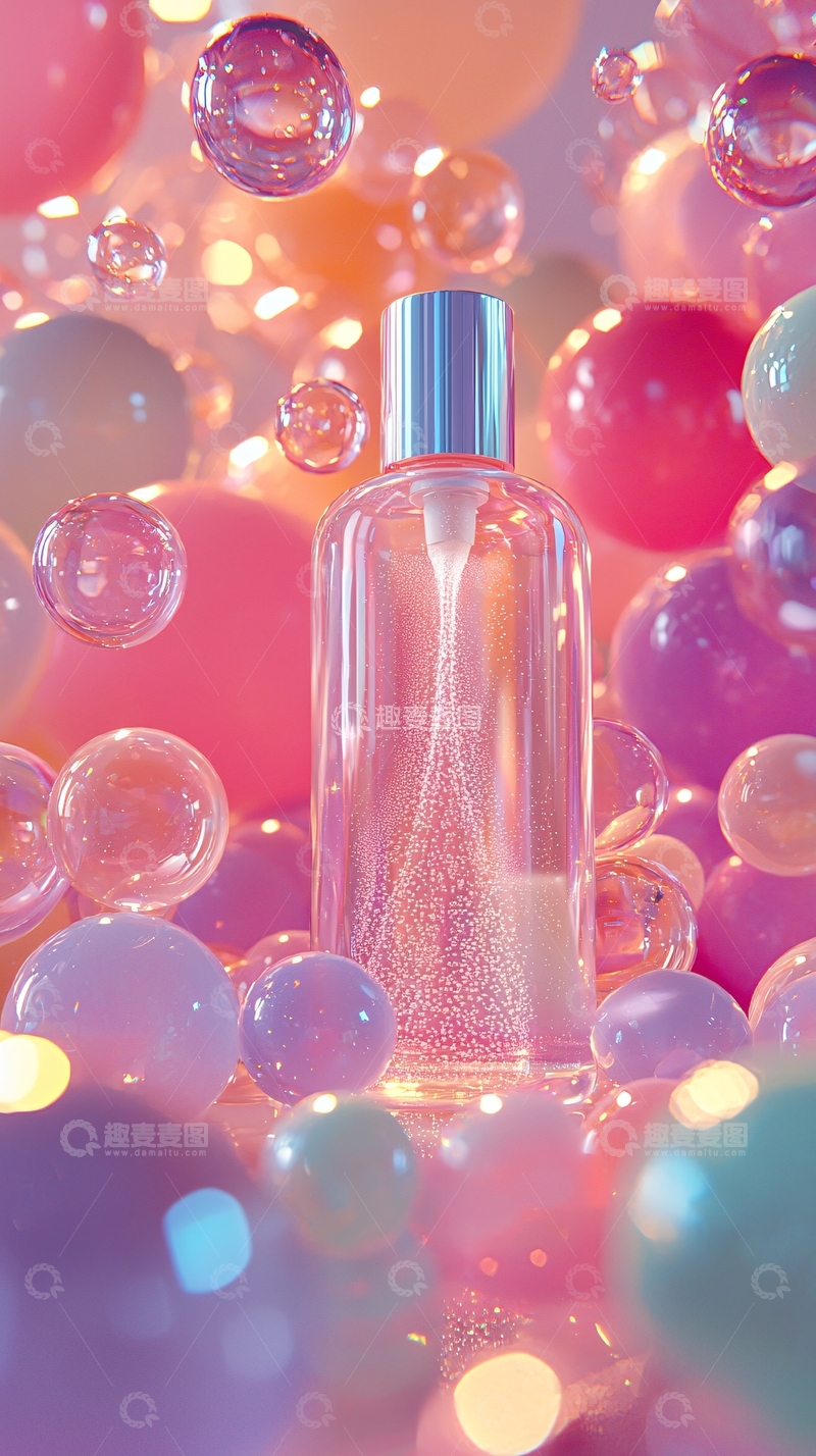 高清大图下载【趣麦麦图】粉色香氛