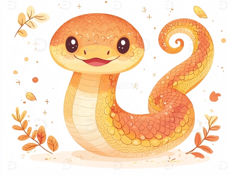 卡通蛇