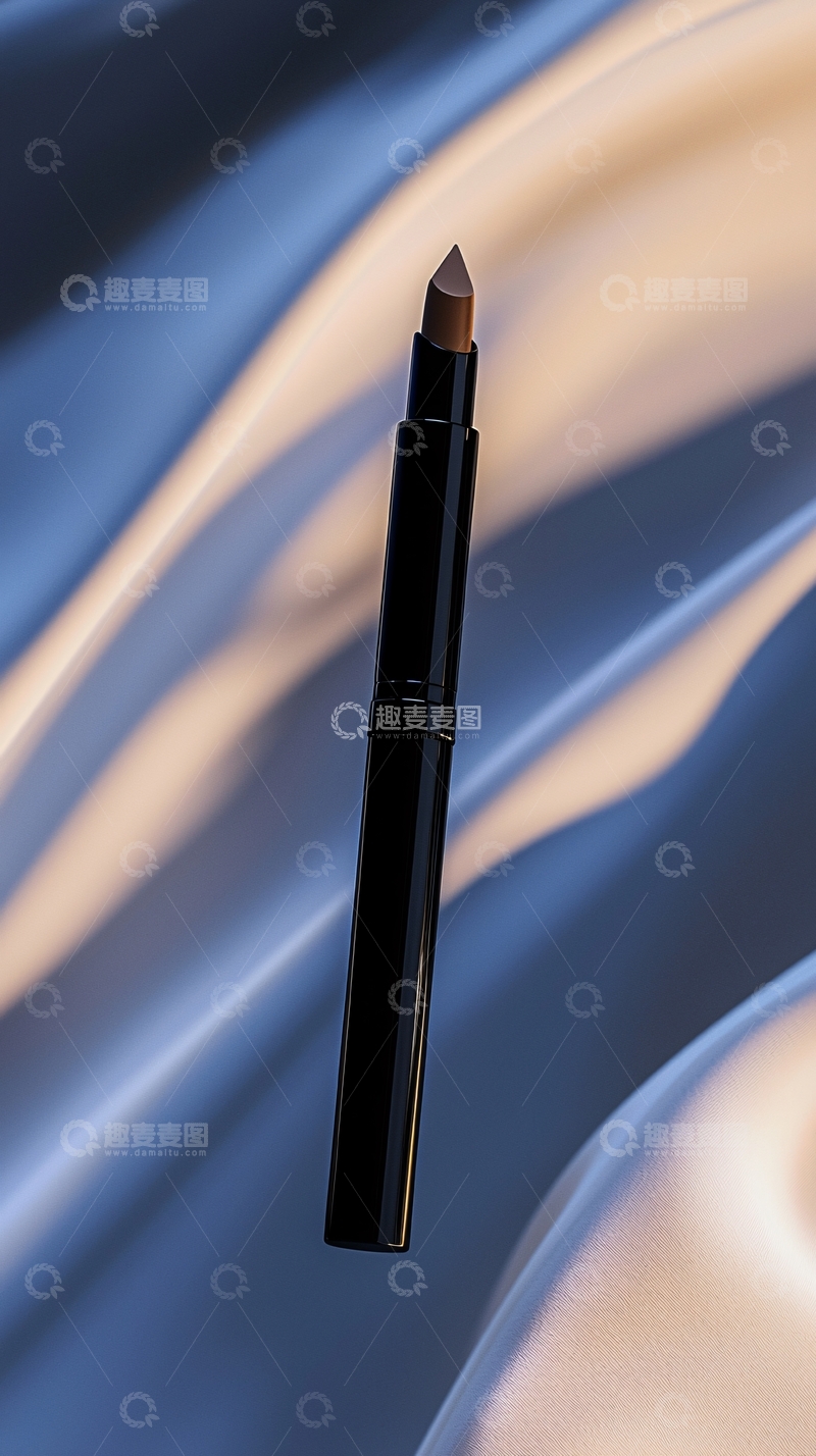 高清大图下载【趣麦麦图】黑色笔状化妆品