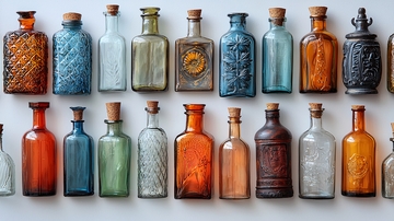 古董玻璃瓶收藏