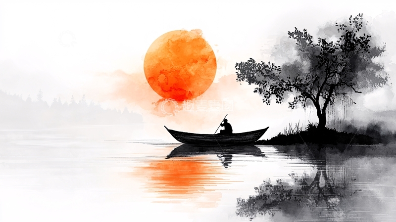 高清大图下载【趣麦麦图】水墨画