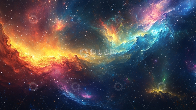 高清大图下载【趣麦麦图】宇宙星云