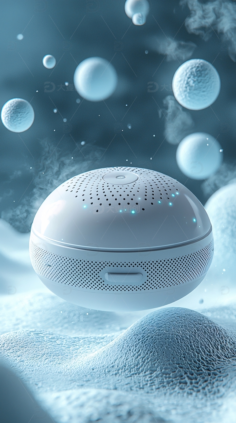 高清大图下载【趣麦麦图】白色圆形漂浮设备