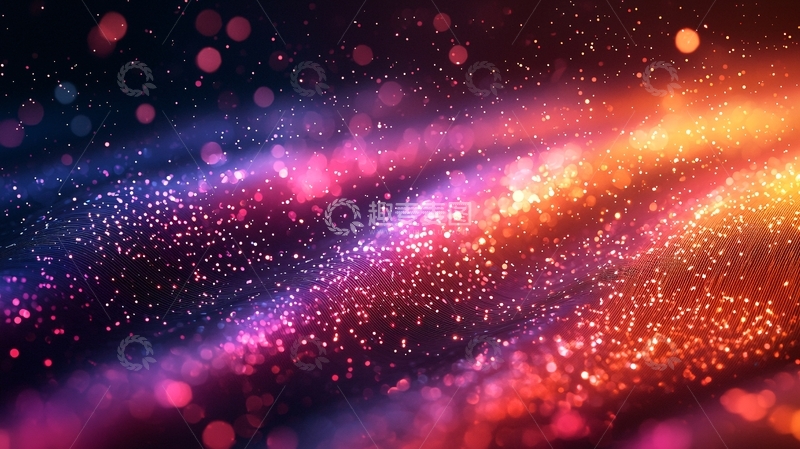 高清大图下载【趣麦麦图】绚丽多彩的宇宙星云