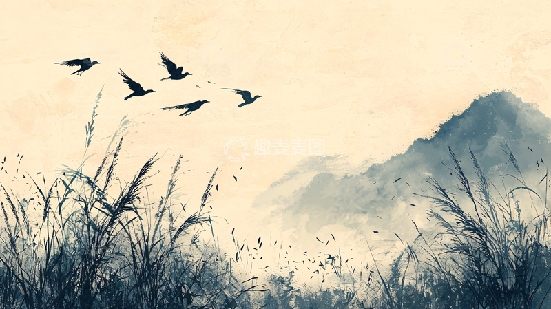 高清大图下载【趣麦麦图】水墨画