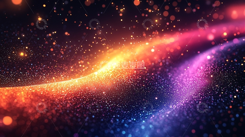 高清大图下载【趣麦麦图】宇宙星河梦幻背景