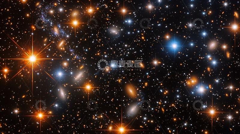 高清大图下载【趣麦麦图】宇宙星系高清图片