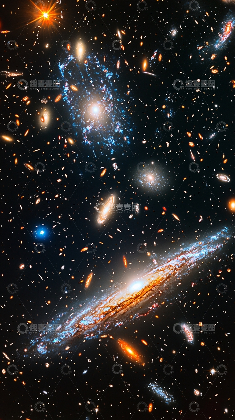 高清大图下载【趣麦麦图】宇宙星系高清图