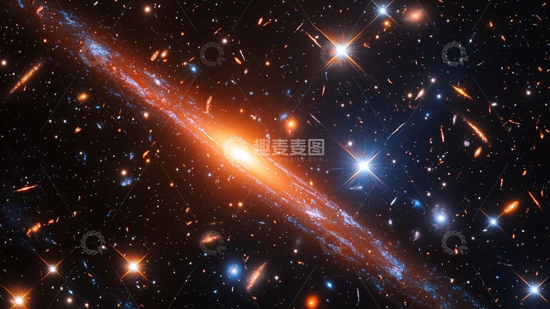 高清大图下载【趣麦麦图】宇宙深空星系图像