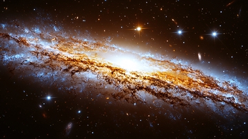 壮丽的螺旋星系