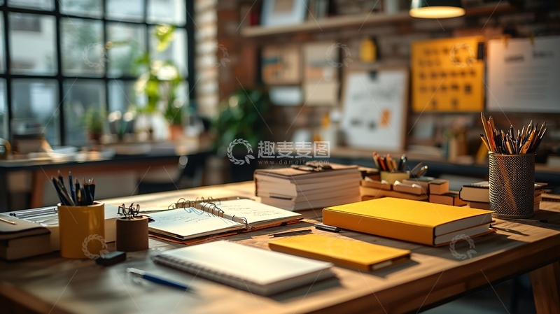 高清大图下载【趣麦麦图】工作室办公桌