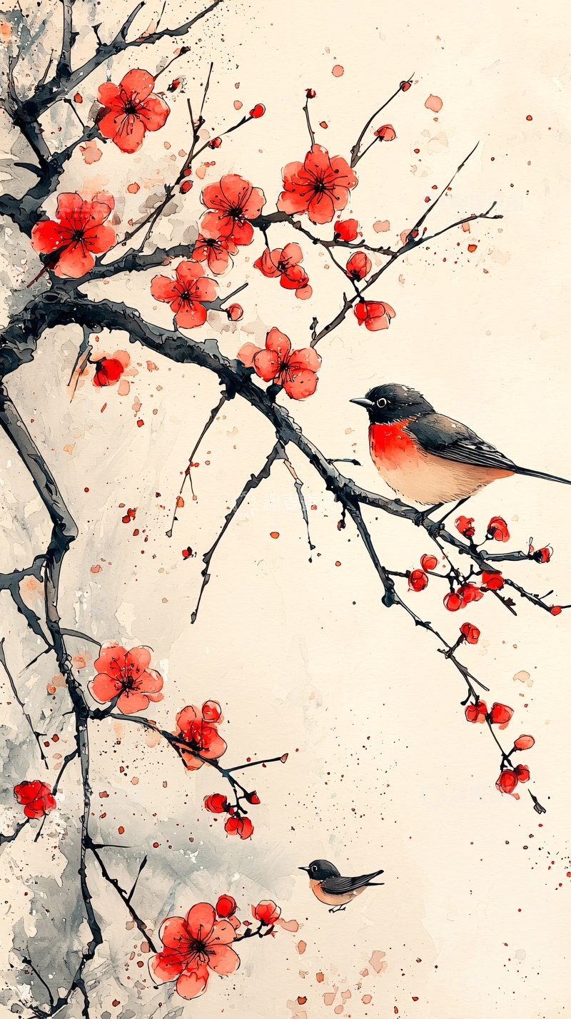 高清大图下载【趣麦麦图】水墨画