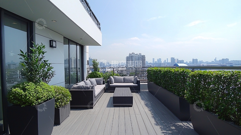 高清大图下载【趣麦麦图】现代简约户外阳台设计