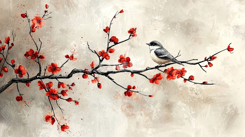 高清大图下载【趣麦麦图】水墨风格