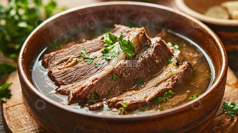 高清大图下载【趣麦麦图】牛肉汤