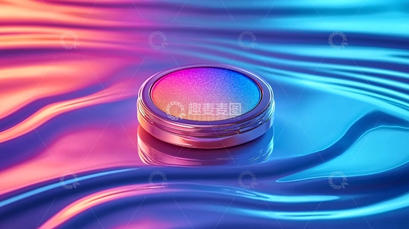 高清大图下载【趣麦麦图】-炫彩渐变彩盘