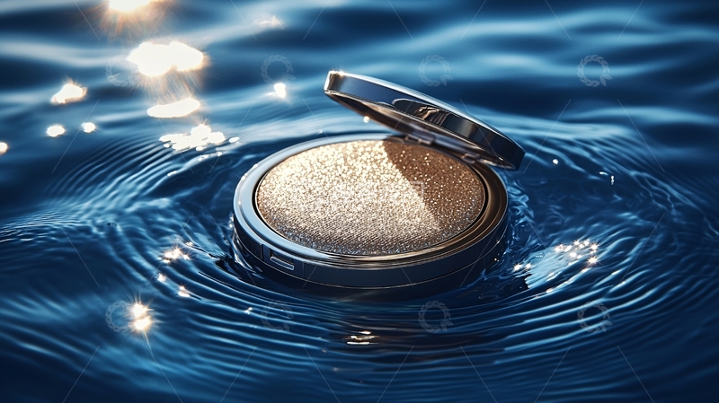 高清大图下载【趣麦麦图】水中粉饼