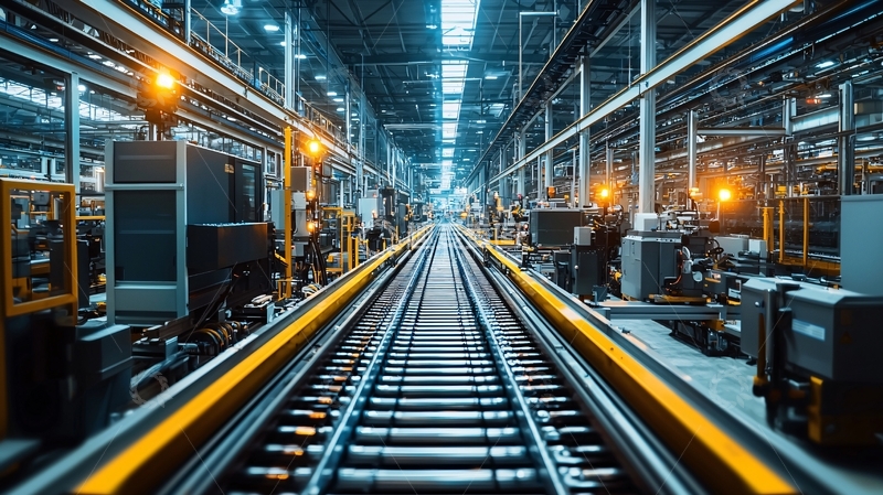 高清大图下载【趣麦麦图】现代化工厂车间