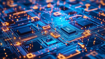 高清电路板特写