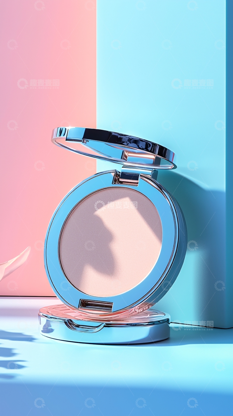 高清大图下载【趣麦麦图】粉饼产品展示