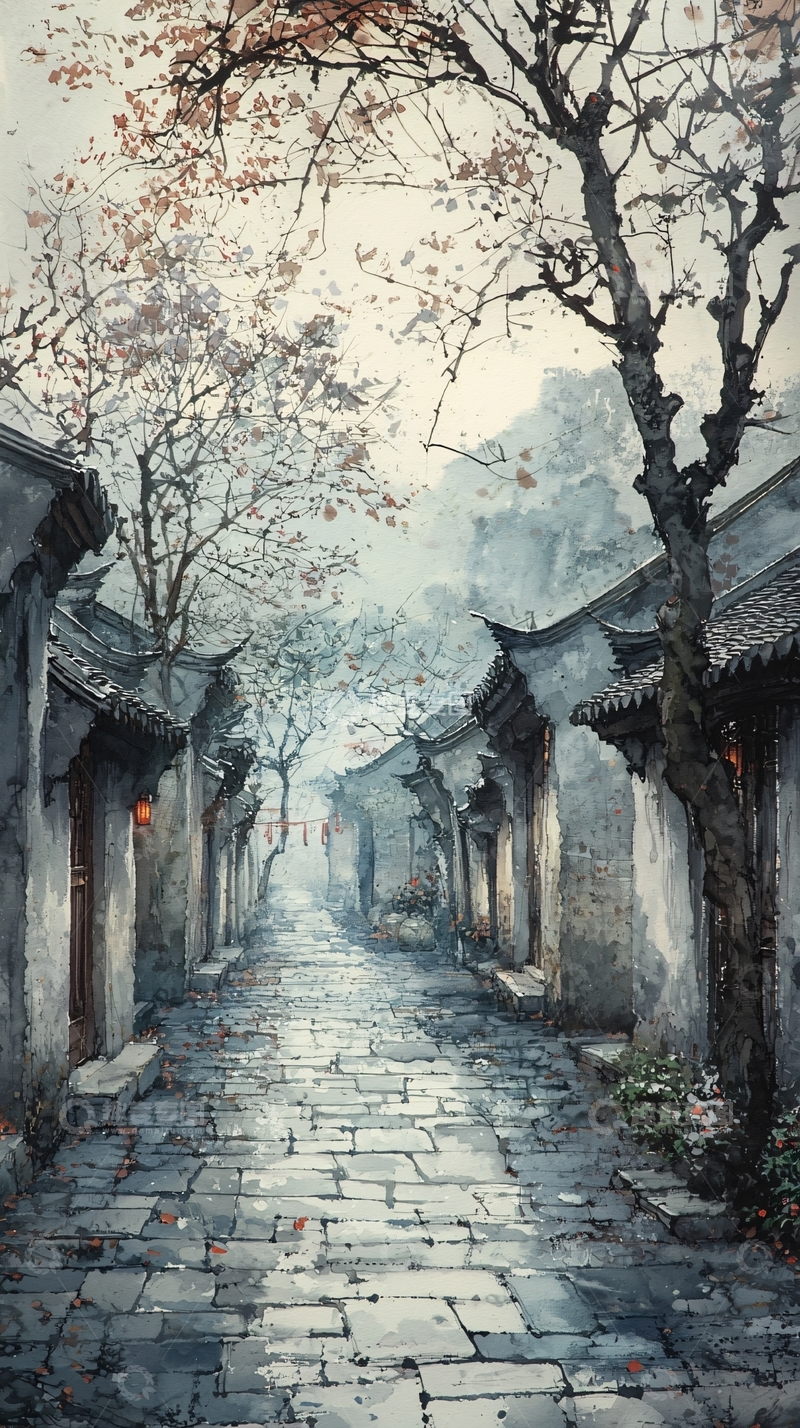 高清大图下载【趣麦麦图】水墨画