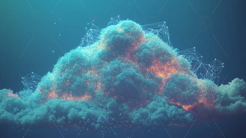 高清大图下载【趣麦麦图】云计算网络