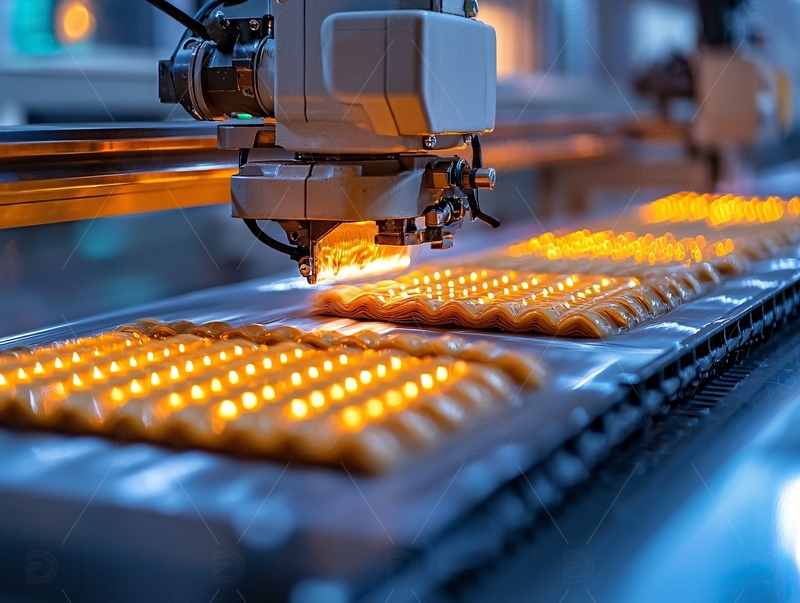 高清大图下载【趣麦麦图】自动化生产线