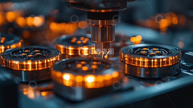 高清大图下载【趣麦麦图】精密金属零件加工特写