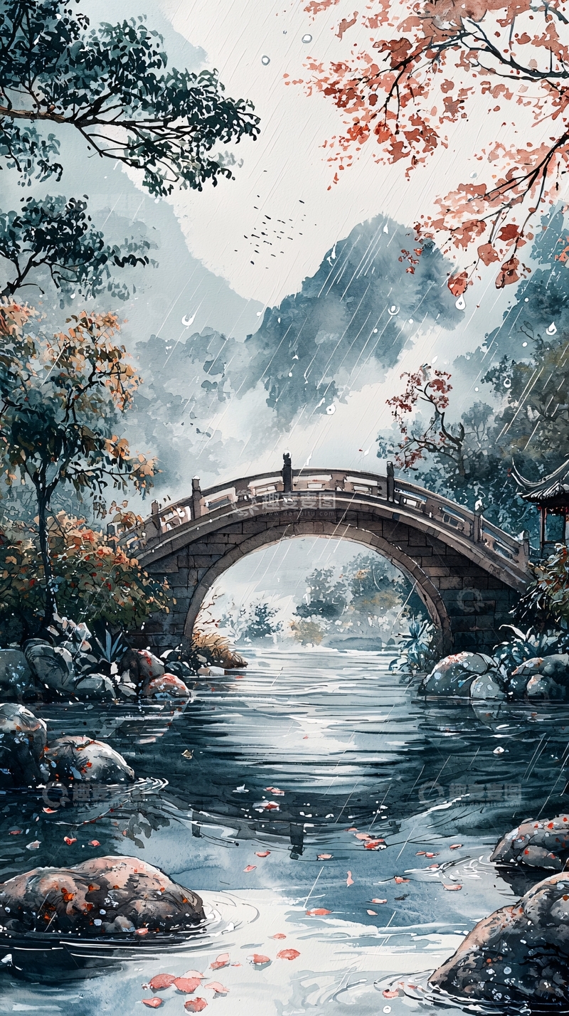 高清大图下载【趣麦麦图】水墨画