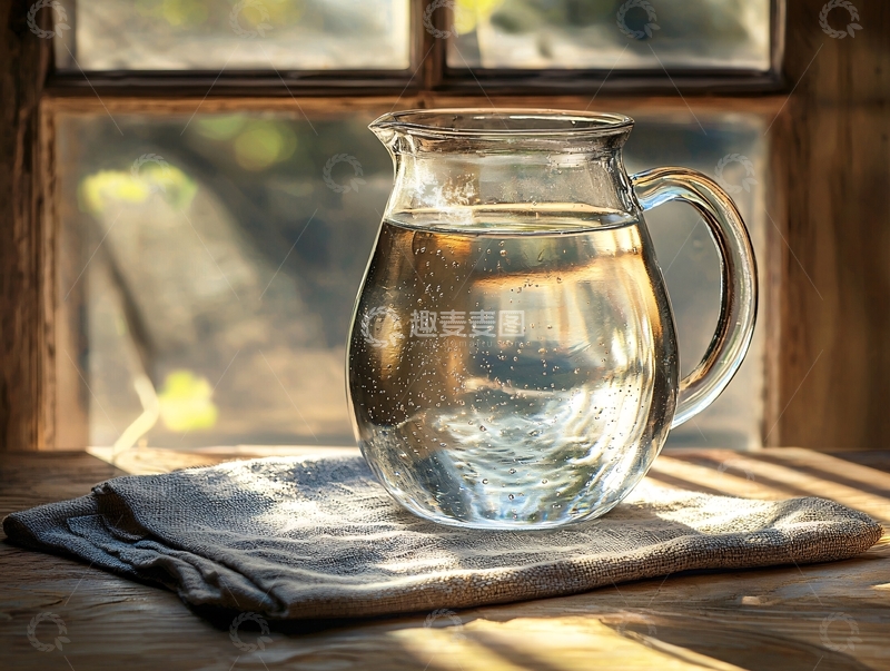 高清大图下载【趣麦麦图】玻璃水壶
