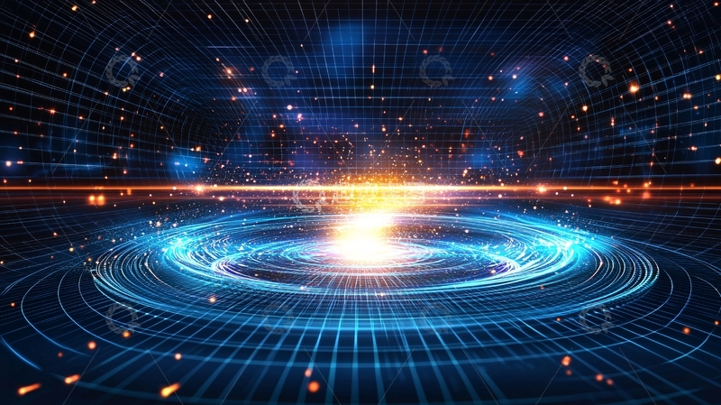 高清大图下载【趣麦麦图】抽象科技背景