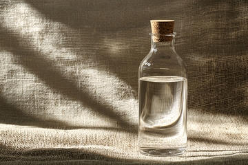 透明液体玻璃瓶