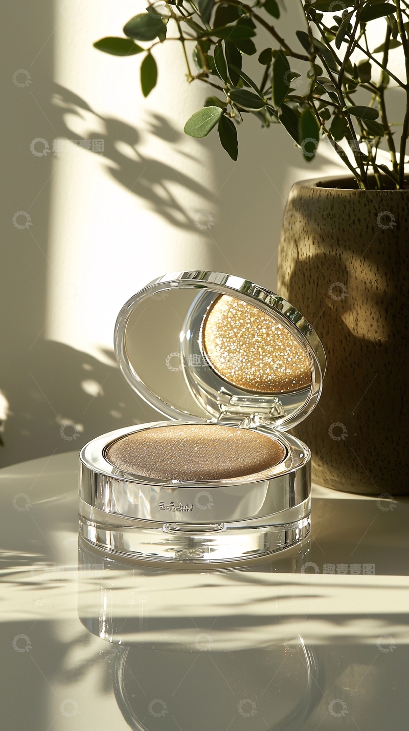 高清大图下载【趣麦麦图】光泽感妆容